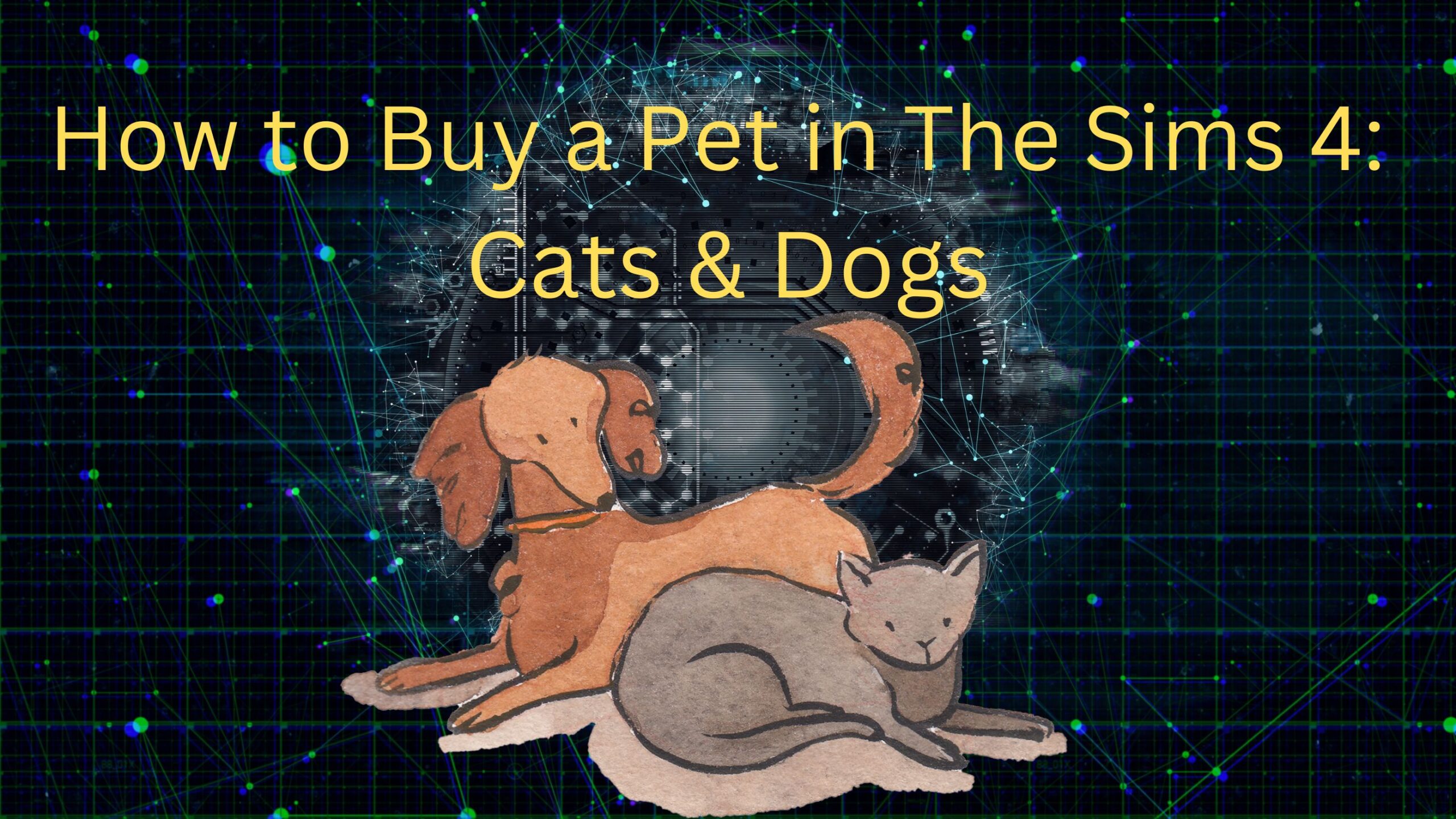 How to Buy a Pet in The Sims 4: Cats & Dogs